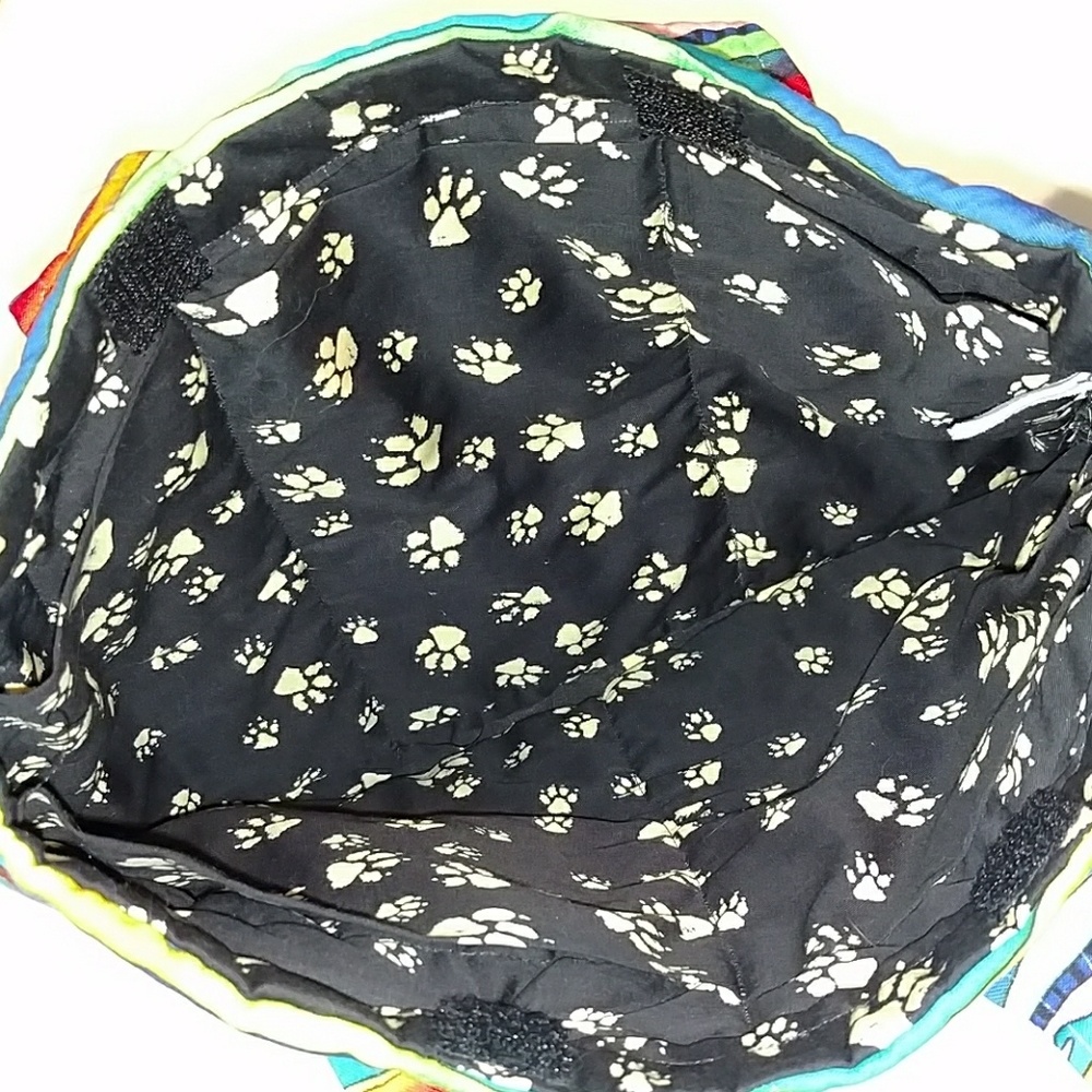 Quilted Patchwork Handbag - image 6